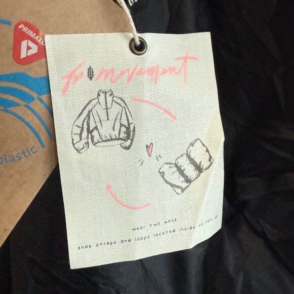 Free People Movement Layer Up Liner Jacket in Black NWT MSRP $198 - Picture 6 of 9